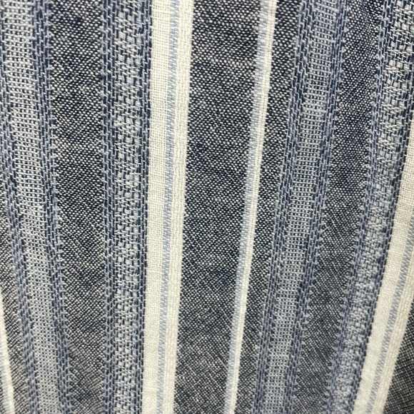 Briggs Women’s Striped Linen Blend Wide-Leg Pull On Pants Size XL GUC - Picture 3 of 8